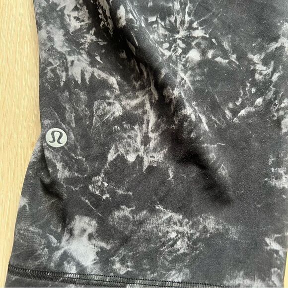 Lululemon Swift Speed High-Rise Crop 21" in Aquila Black Multi Size 20 - Picture 13 of 14